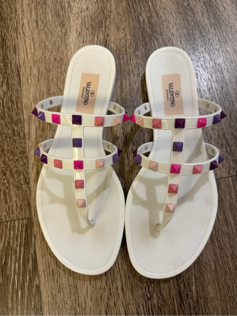 Rockstud Jelly Sandal (Women) Valentino